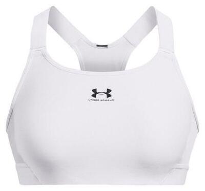 Reggiseno Under Armour HeatGear Armour High White Donna