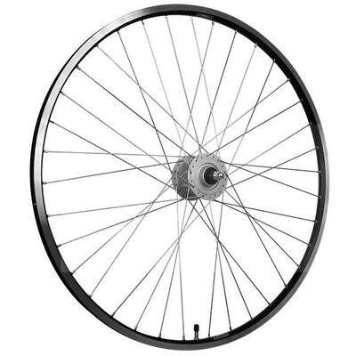 Roland Vorderrad 28" schwarz SE ZAC 19 Aluminium Nabendynamo DH-C3000 silber