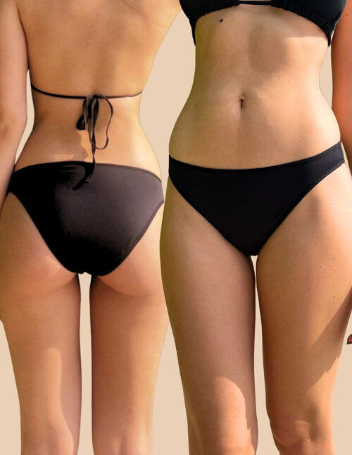 ANAISSA Bikini de baño brasileño menstrual reutilizable flujo abundante Mara