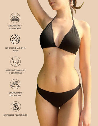 BRAZILIAAN volledige bikini menstruatie hevig bloedverlies Mara