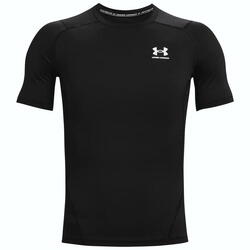 T-shirt de compression à manche courte Under Armour HeatGear Noir pour homme