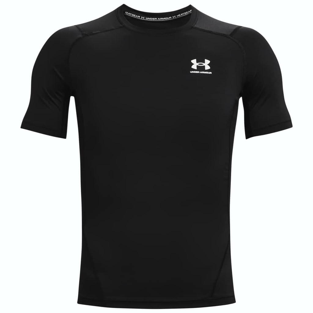 Męska koszulka Under Armour Hg Armor Comp Ss Czarna