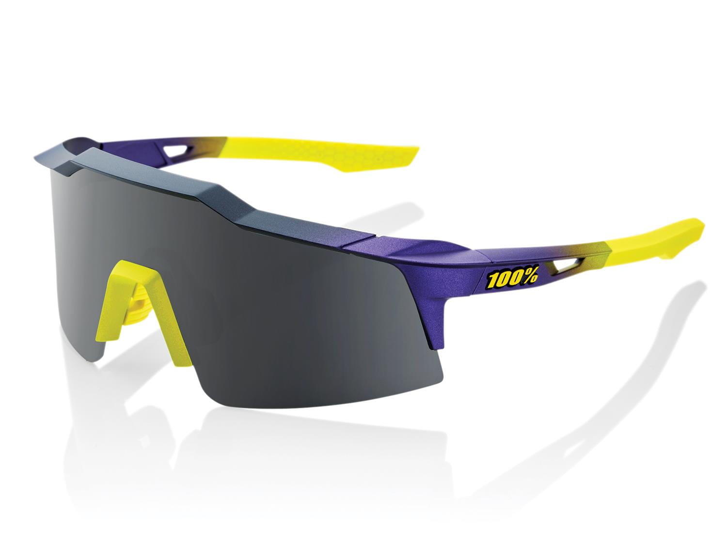 100% Speedcraft SL - Rookglas - Matte Metallic Digital Brights