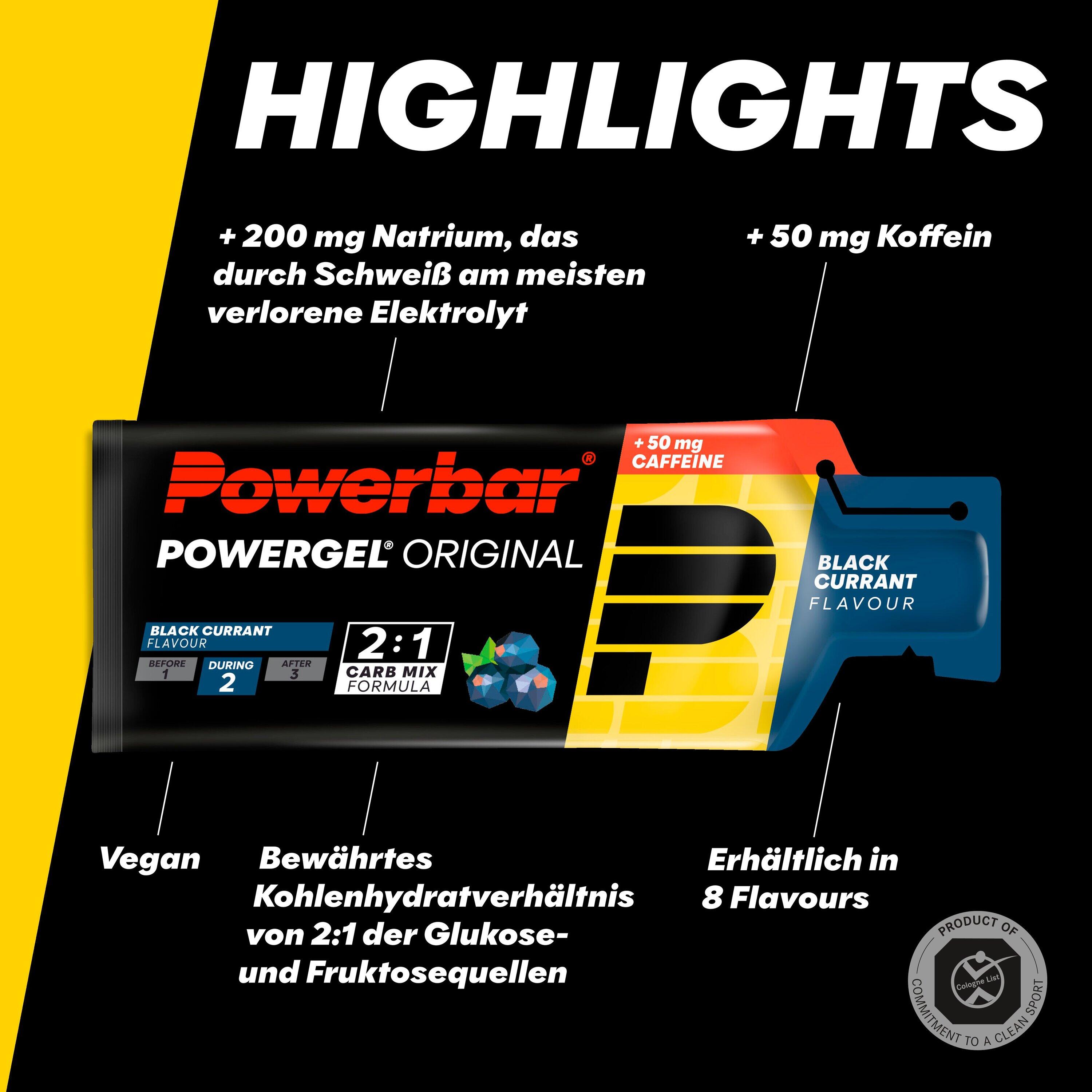 PowerGel Original 41g Powerbar (lot de 24) 4/7