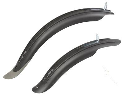 M-wave mud max spatborden set voor fietsen 16-20 inch zwart