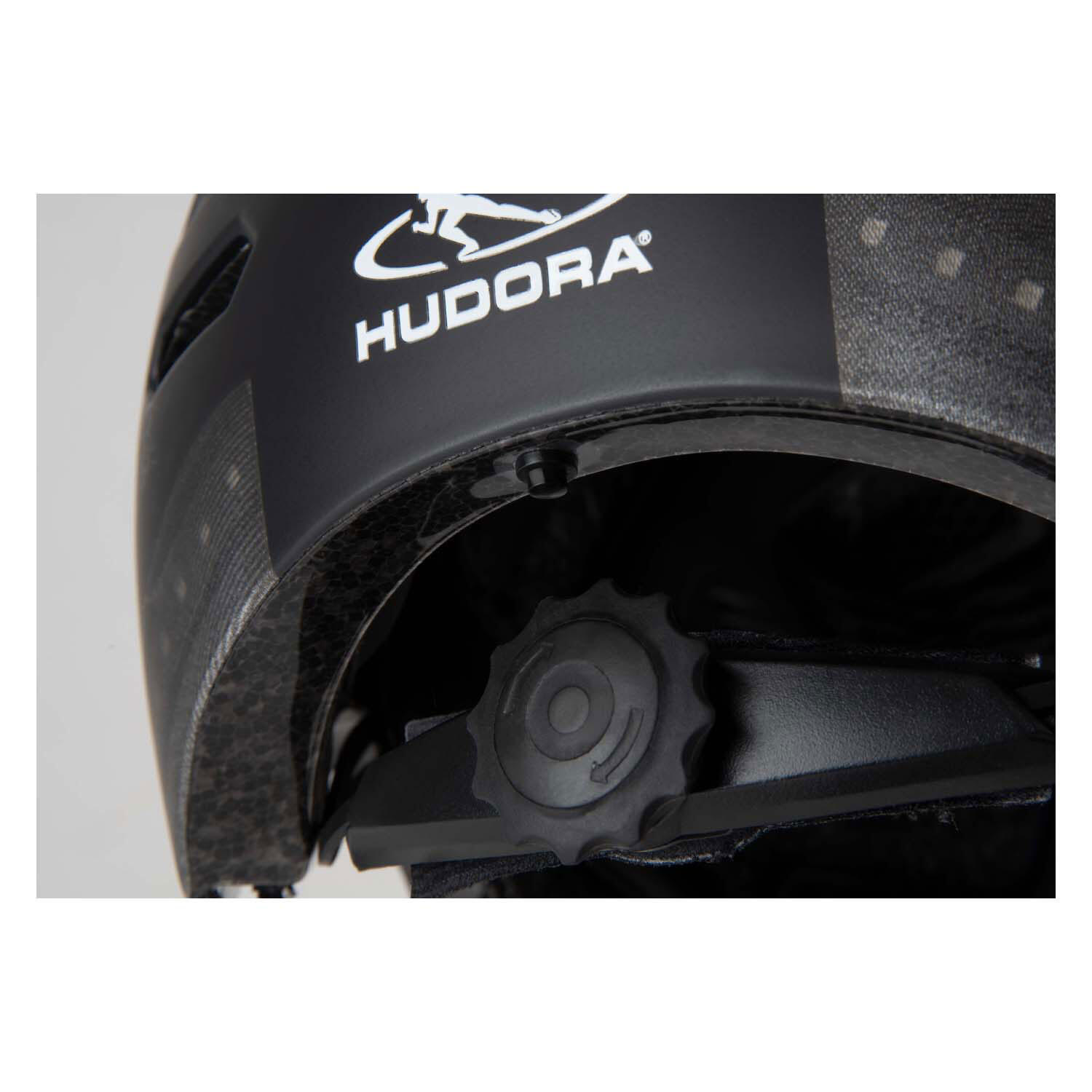 Casque de patinage Hudora noir avec éclairage LED, taille M (55-58 cm) 5/7