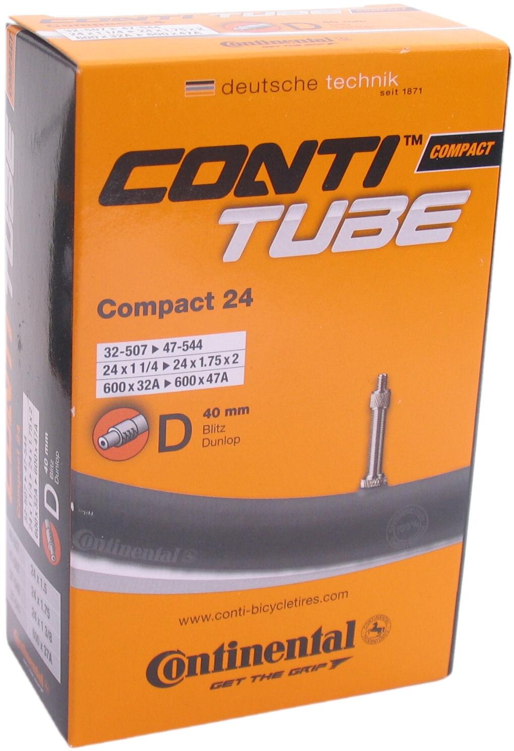 Continental Innenrohr DV9 Compact 24 Zoll - 40mm Ventil 2/3