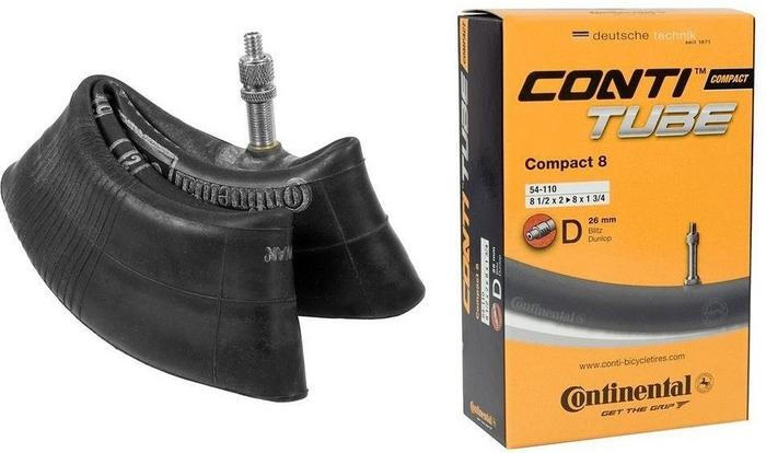 Chambre à air valve Dunlop Continental Compact 8x1/2x2 2/3