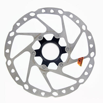 Disco de freno Shimano Deore SM-RT64S de 160 mm con cierre central