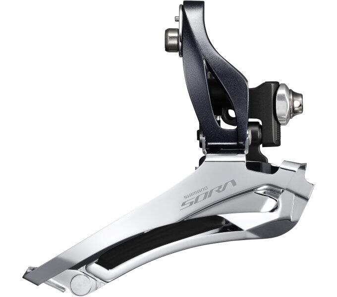 Przerzutka Przednia 2 X 9 Biegów Sora Fd-R3000 Weld-On - Down Pull - 46-52T