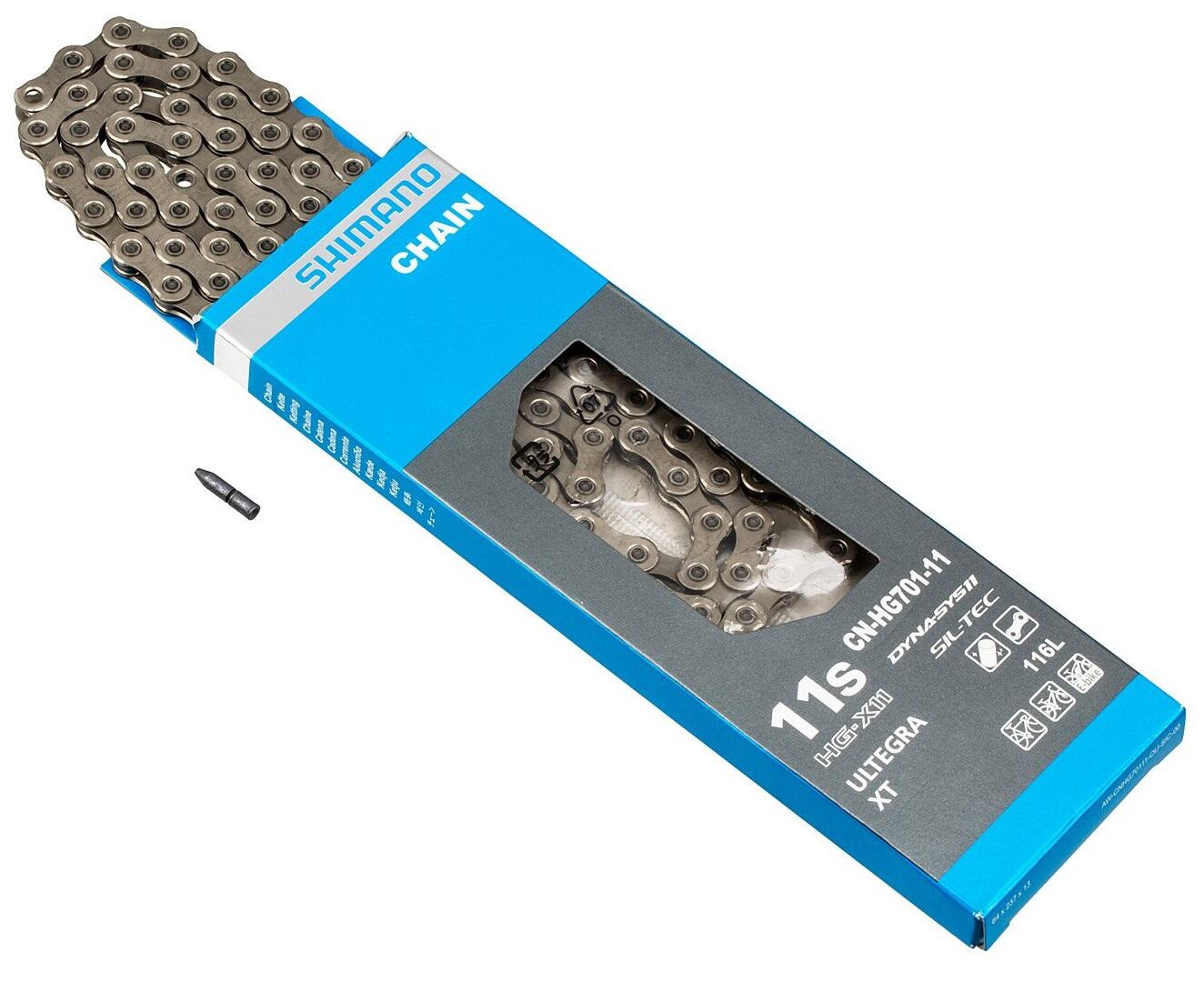 SHIMANO Shimano Ultegra HG701 11-Gang Kette - Langlebiger und Flexibler Wechsel