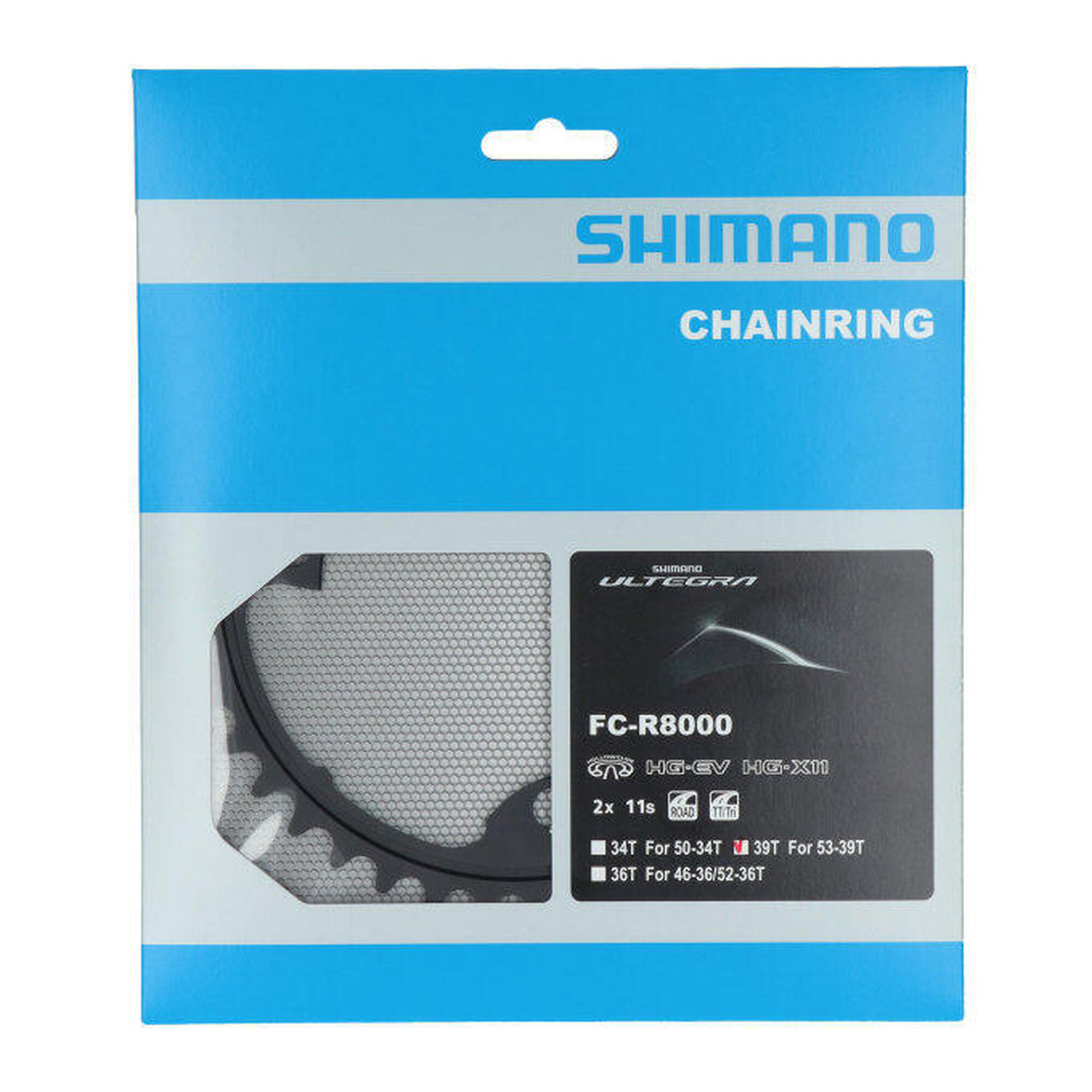 Shimano Ultegra 11V Plateau de Chaîne 39T Y1W839000 FC-R8000