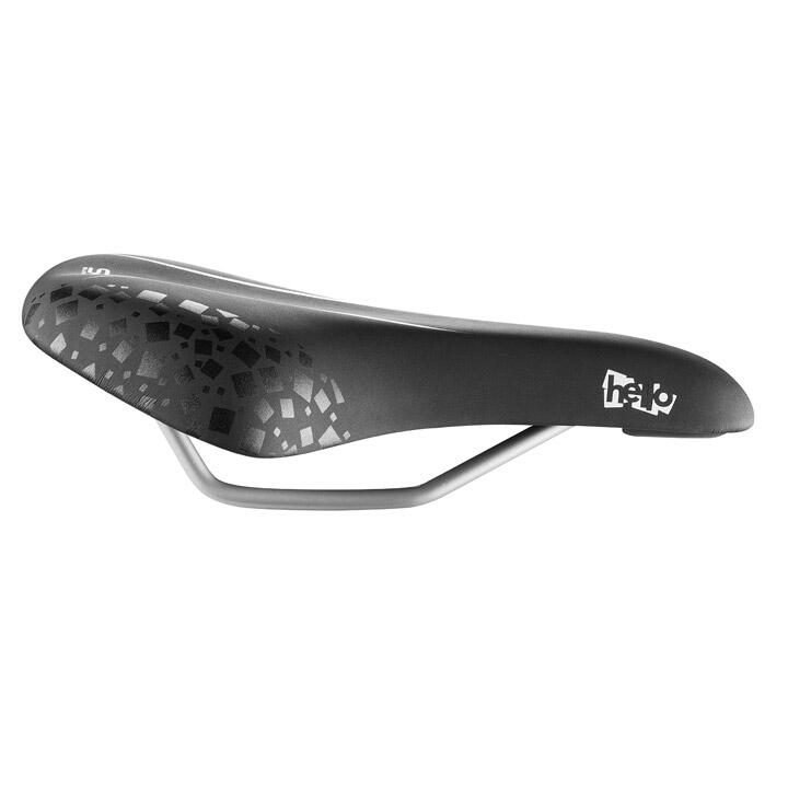 Șa Selle Royal Hello junior, șină oțel, negru 2/4