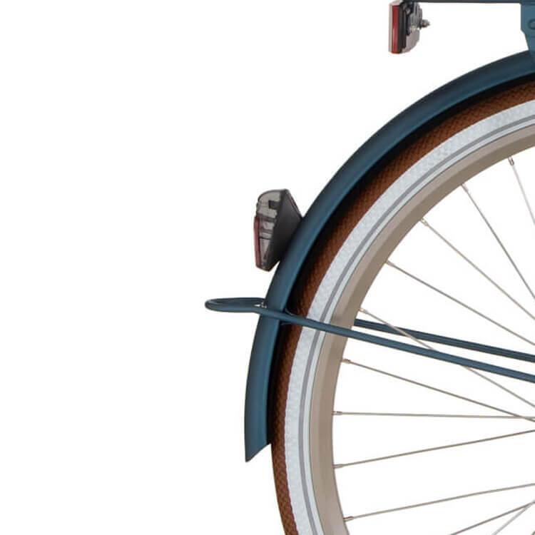 Cortina - Cortina Fender Derrière 28 U4 Storm Blue Matt - Garde-boue - Bleu|gris - Decathlon