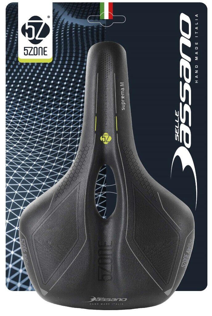 Selle vélo Suprema 5zone EL noir pour homme 4/4