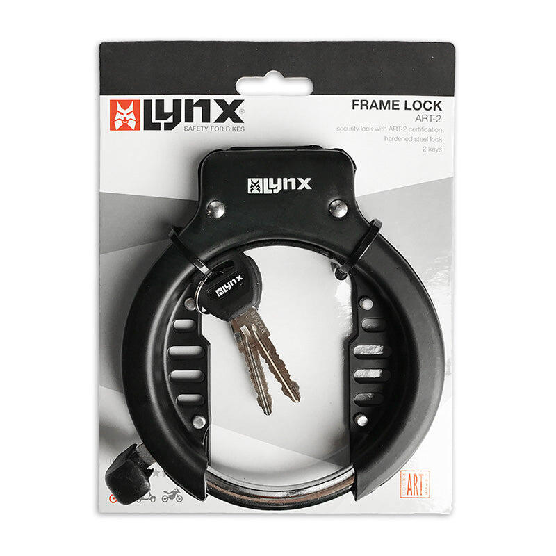 LYNX Lynx ART2 frameslot - 10mm gehard staal - zwart