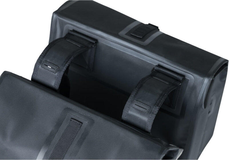 Gepäckträger Seitentasche doppelt Urban Dry schwarz 7/7