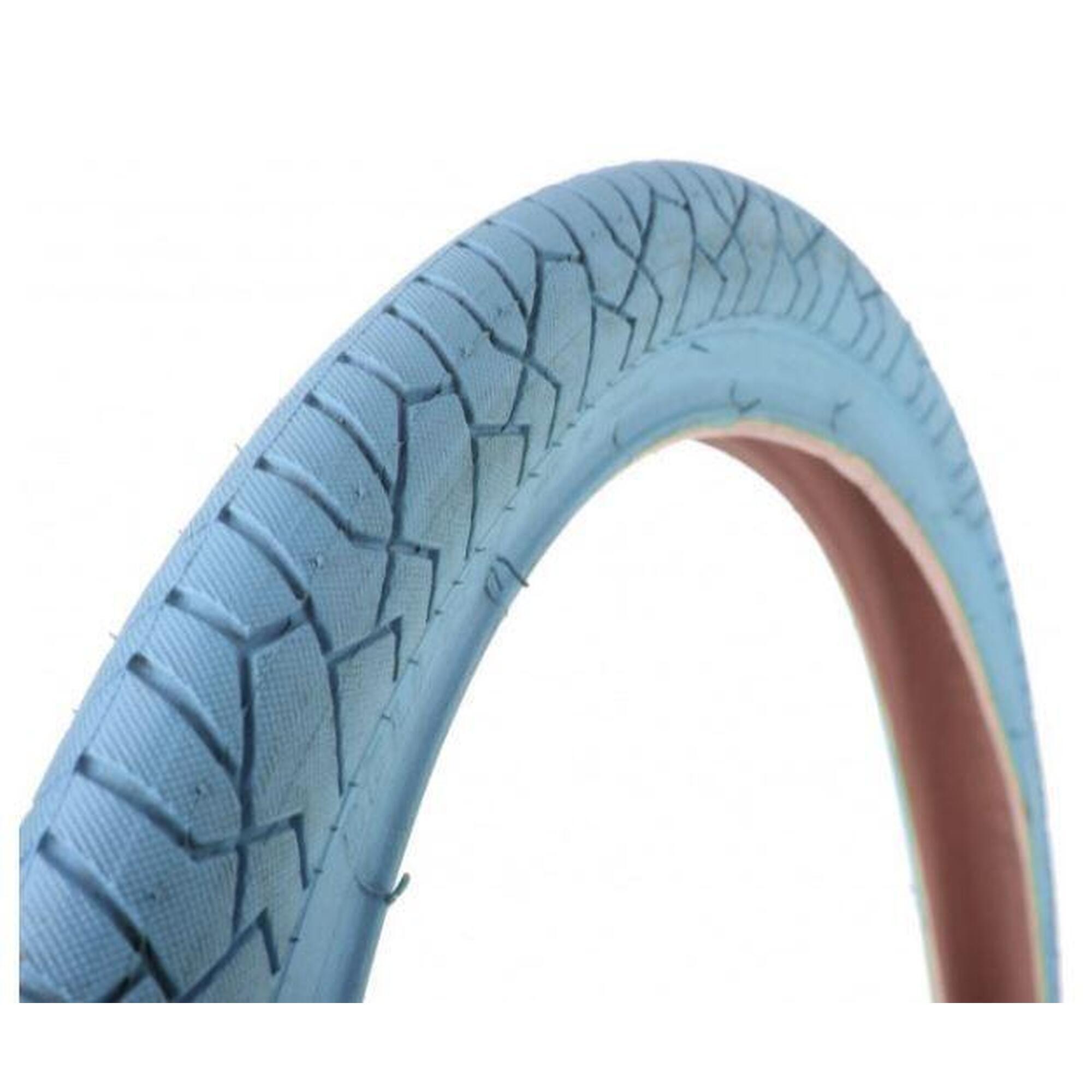 Deli Tire - Deli Tire Forkdeli 20x1.95 Bmx 54-406 Freestyle - Pneu - Bleu - 54-406 - Decathlon