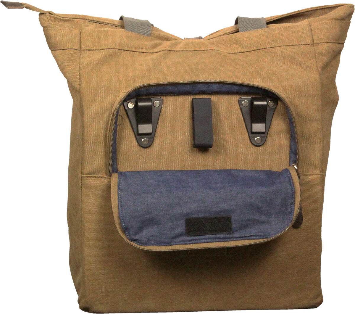 Sacoche de vélo Canvas Shopper 20 litres 42 x 34 x 14 cm 2/3