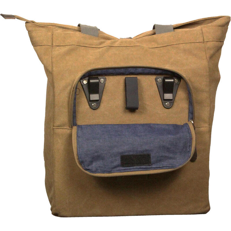 Torba Rowerowa Canvas Shopper 20 Litrów 42 X 34 X 14 Cm