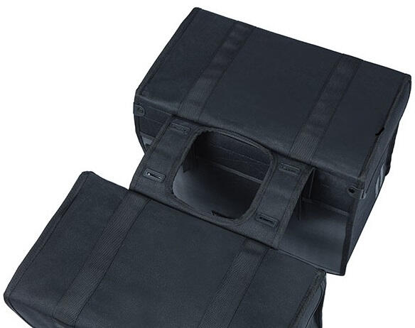 Basil Kavan Eco Classic Double Bicycle Bag - 68L - Noir 3/6