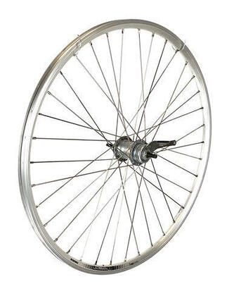 Roue arrière 28 pouces 622 argent 3V Remaaf Spaak 13