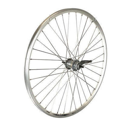 Avada Koło tylne 28 cali (622) srebrne hamulec piastowy 3V 13 szprych