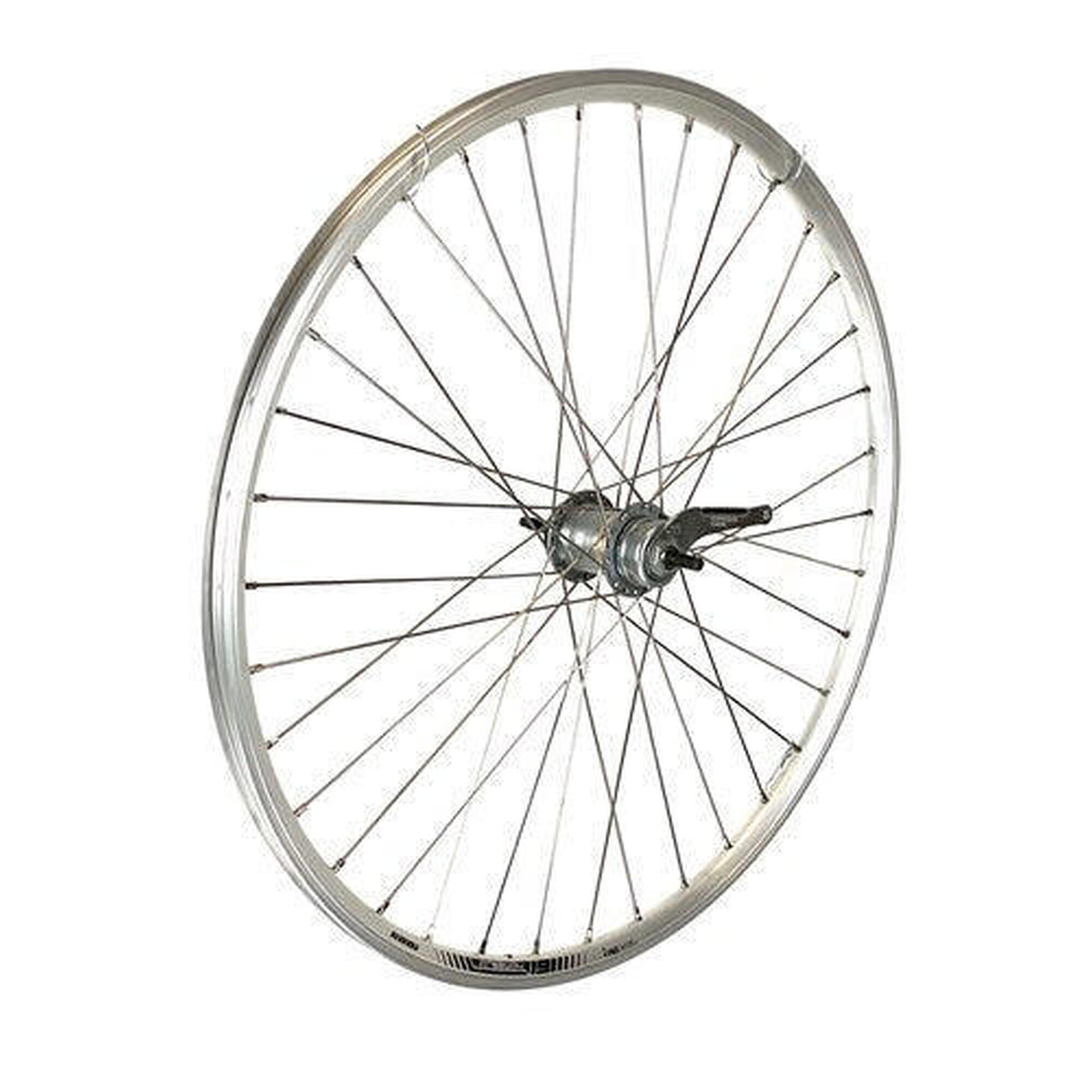 Avada Koło tylne 28 cali (622) srebrne hamulec piastowy 3V 13 szprych