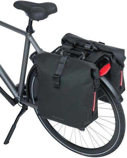 Bagagedraagtassen Basil Soho Led Nordlicht 41L (x2) 7/7