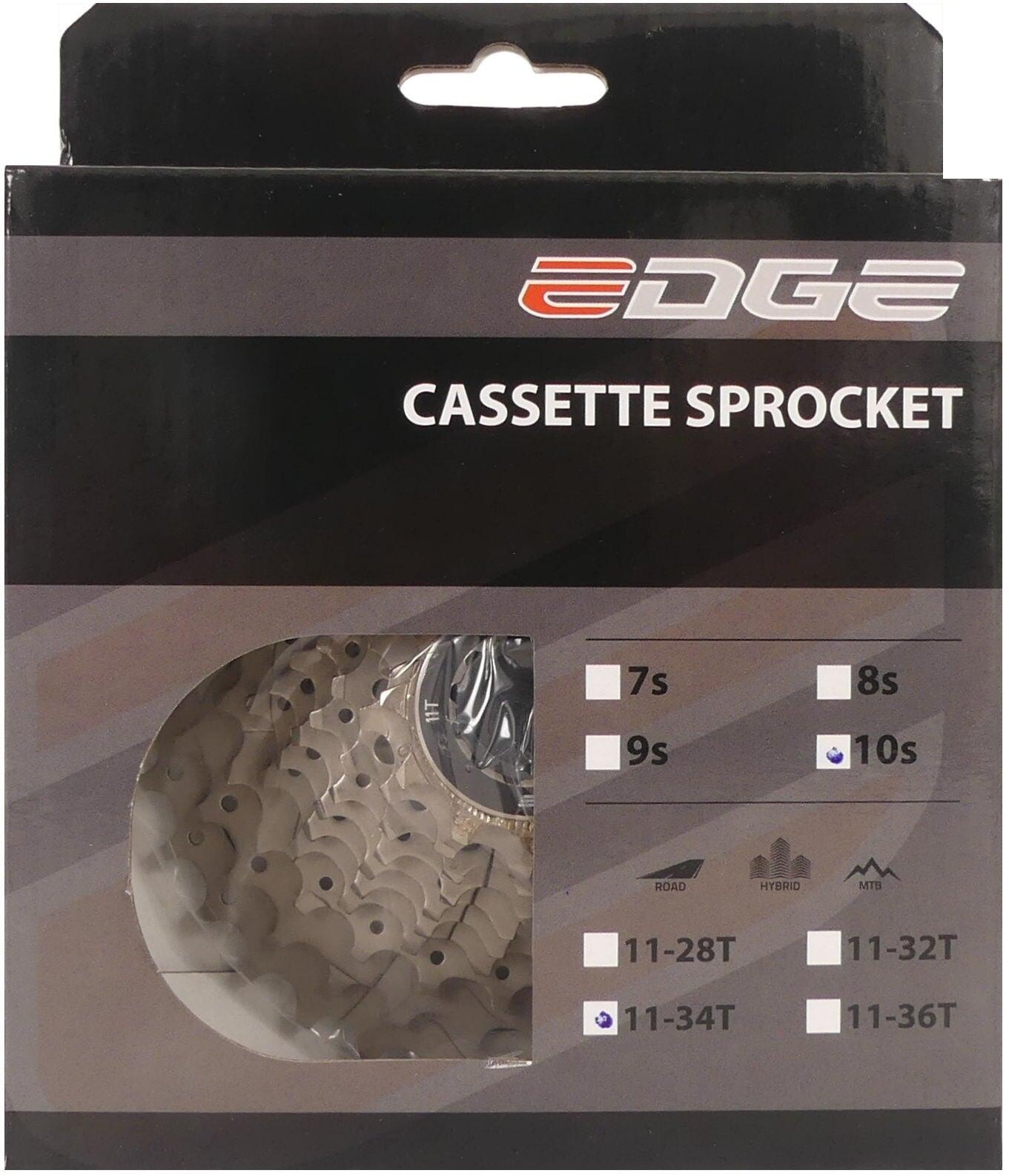 EDGE Edge cassetta 10 velocità CS-M6010 11-34T argento.