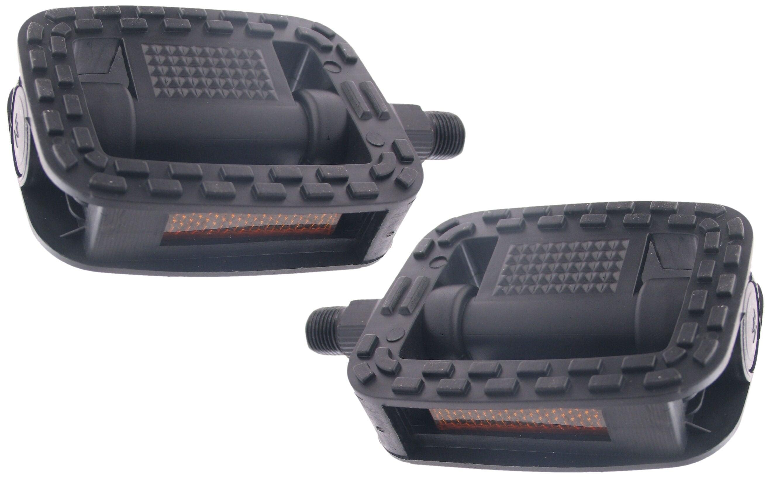 Juego de pedales Edge Comfort antideslizantes negro (empaque taller) 4/4