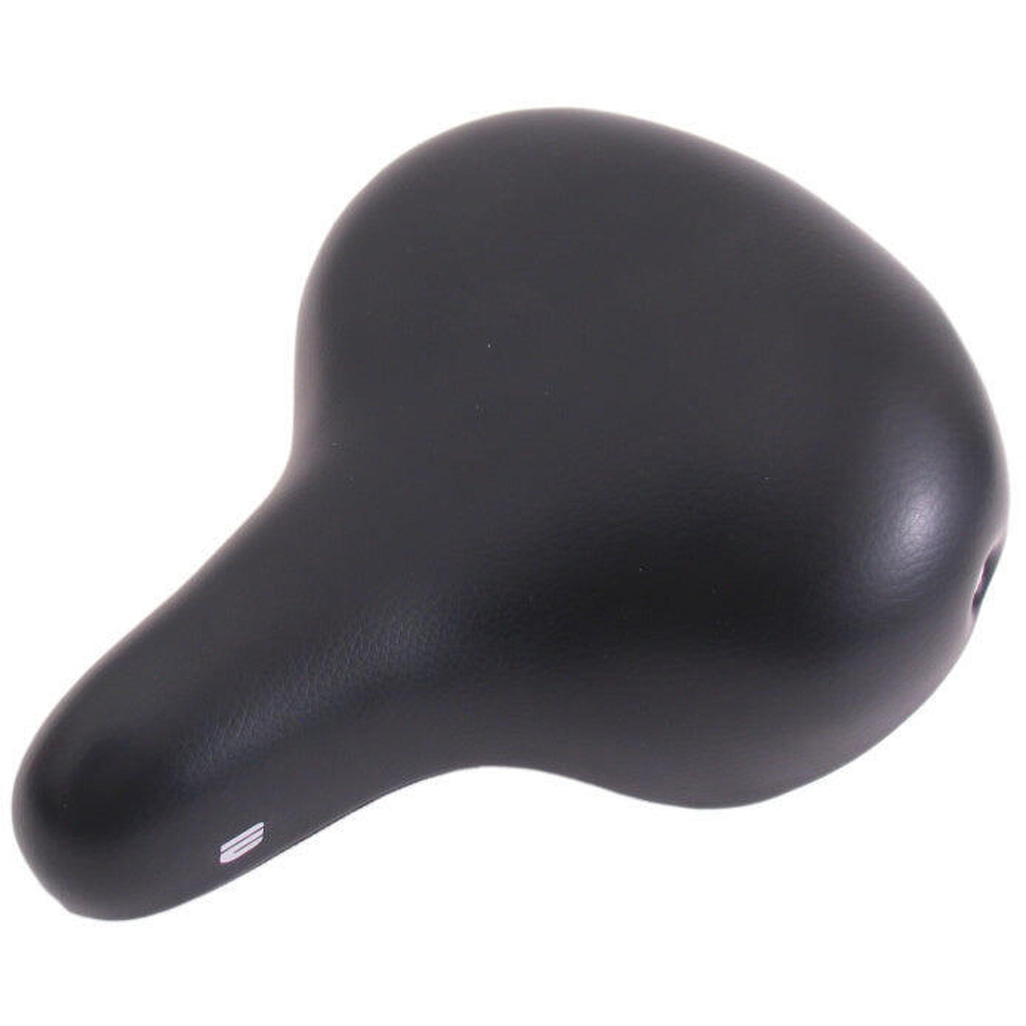Selle de vélo Edge Urban noire - Confortable et étanche