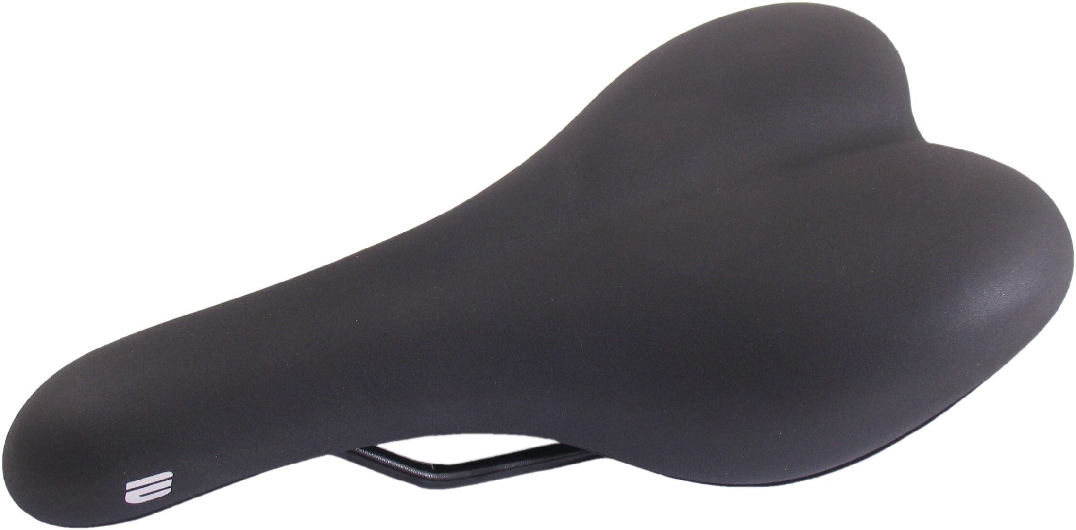 Sporty Fahrradsattel Universal Foam Schwarz (auf Karte) | Decathlon