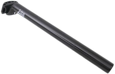Atb edge zadelpen 27.2 mm 300 mm aluminium zwart