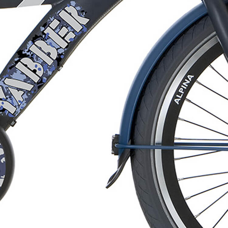 Alpina - Alpina Fender Set 22 Marine Matt - Pare-battage - Bleu|vert - Taille Unique - Decathlon