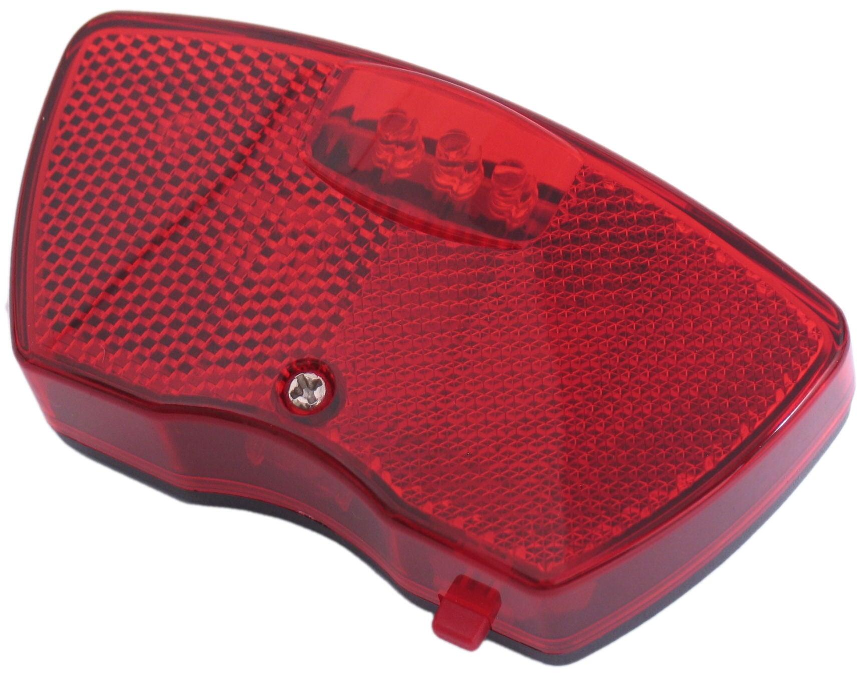 Edge luce posteriore per portapacchi 3 LED con batterie incluse. 6/6