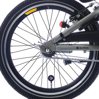 Alpina achterwiel 20 hlqc trial zwart