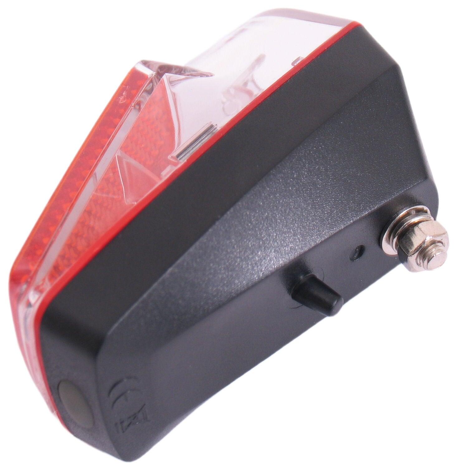 Achterlicht Spatbord Vida - 1 Led - Inclusief Batterijen (Bulk Verpakking) 4/4