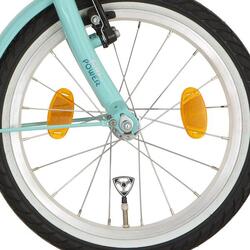 Alpina Roue Avant 20 Pouces Girlpower Blanc Zinc Spokes