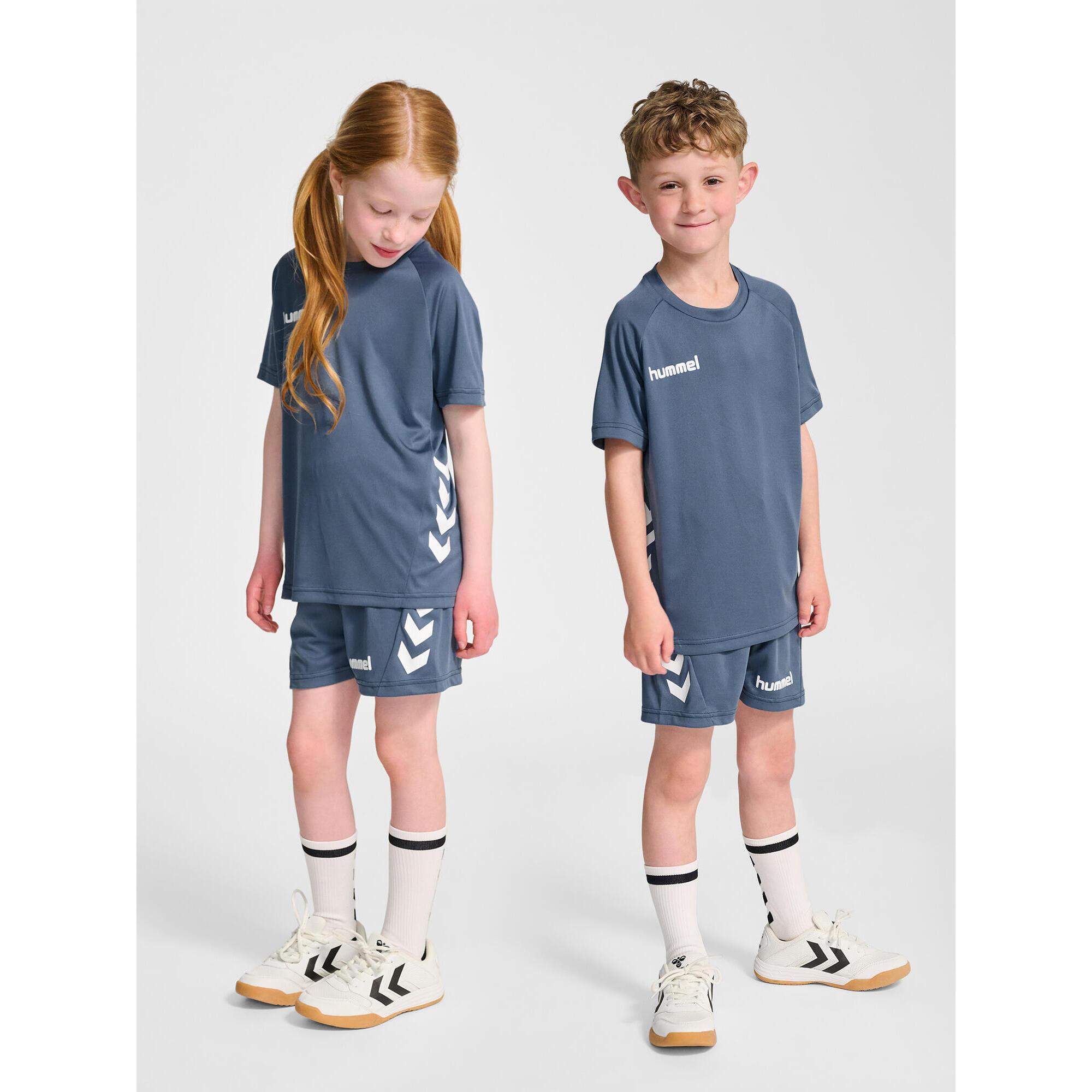 Hummel - Fermeture À Cordon Robe Hmlpromo Multisport Enfant Hummel - T-shirt Manches Courtes - Bleu - 12 À 14 Ans - Decathlon