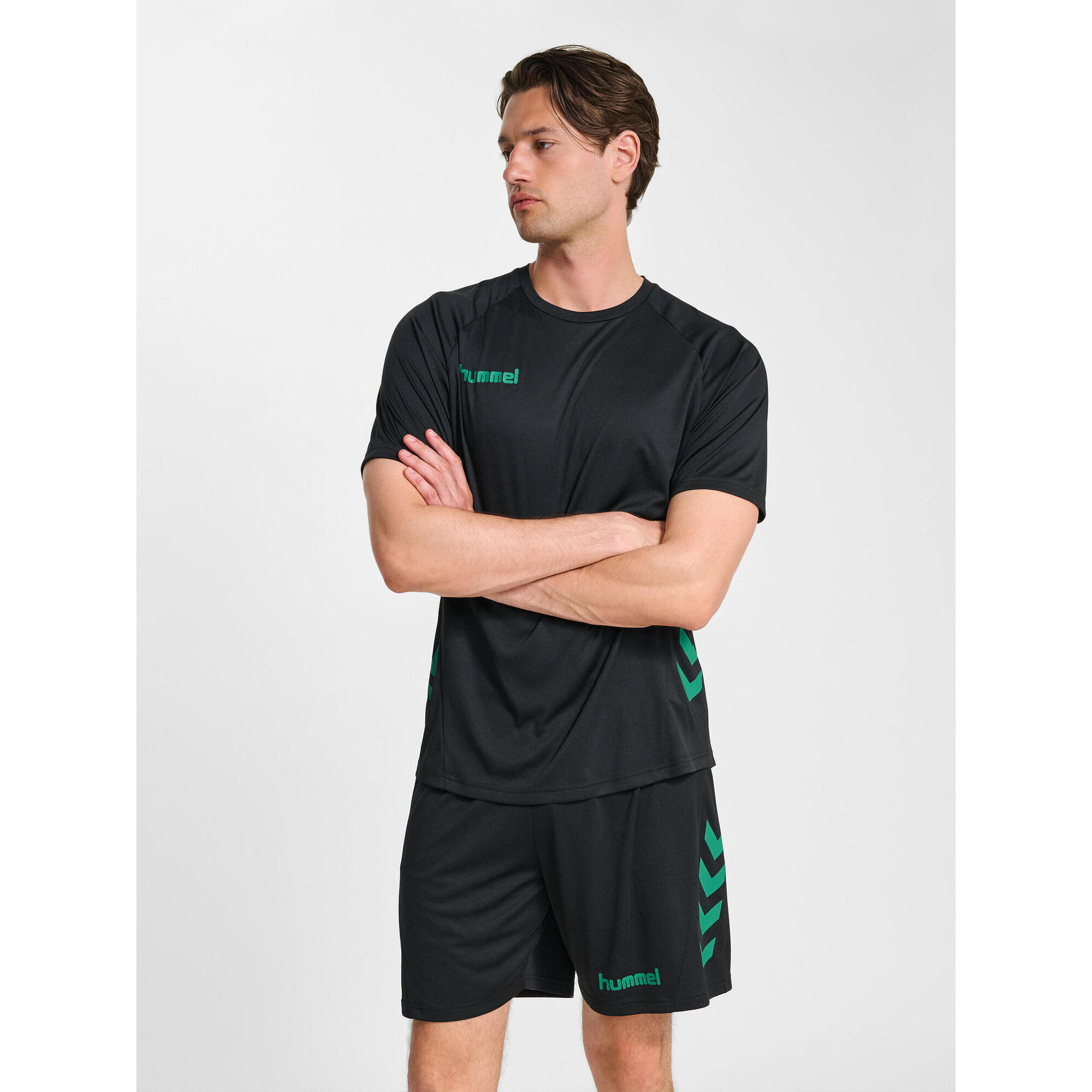 Hummel - Fermeture À Cordon Robe Hmlpromo Homme Hummel - Tenue De Football - Noir|vert - 40 M - Decathlon