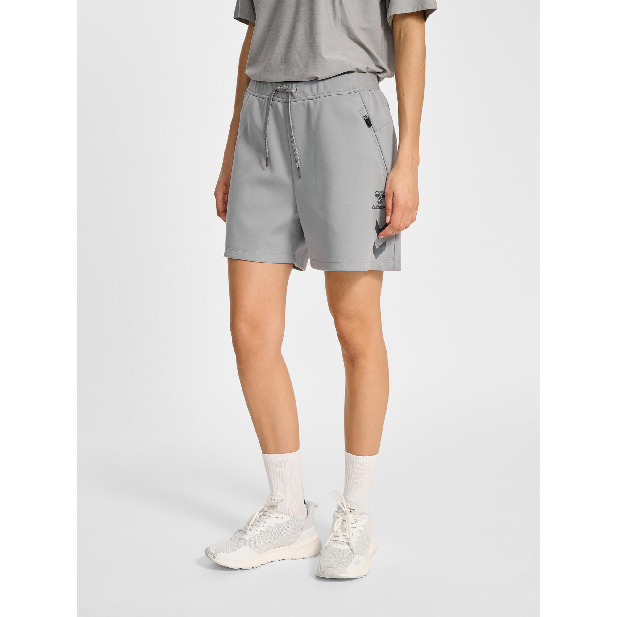 Hummel - Fermeture À Cordon Short Hmlcima Femme Hummel - Short - Gris - 40 M - Decathlon