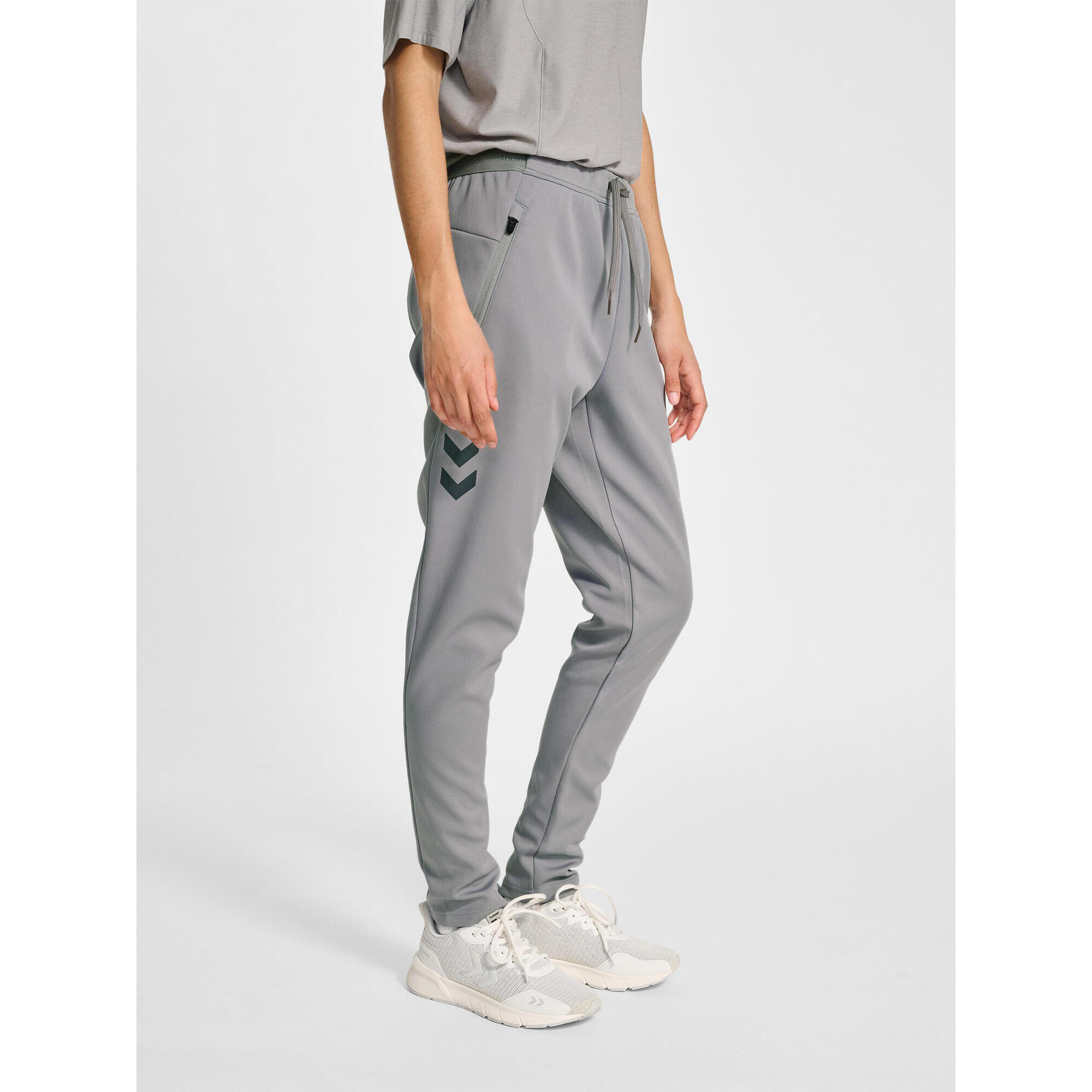 Hummel - Fermeture À Cordon Pantalon Hmlcima Femme Hummel - Pantalons - Gris - 40 M - Decathlon