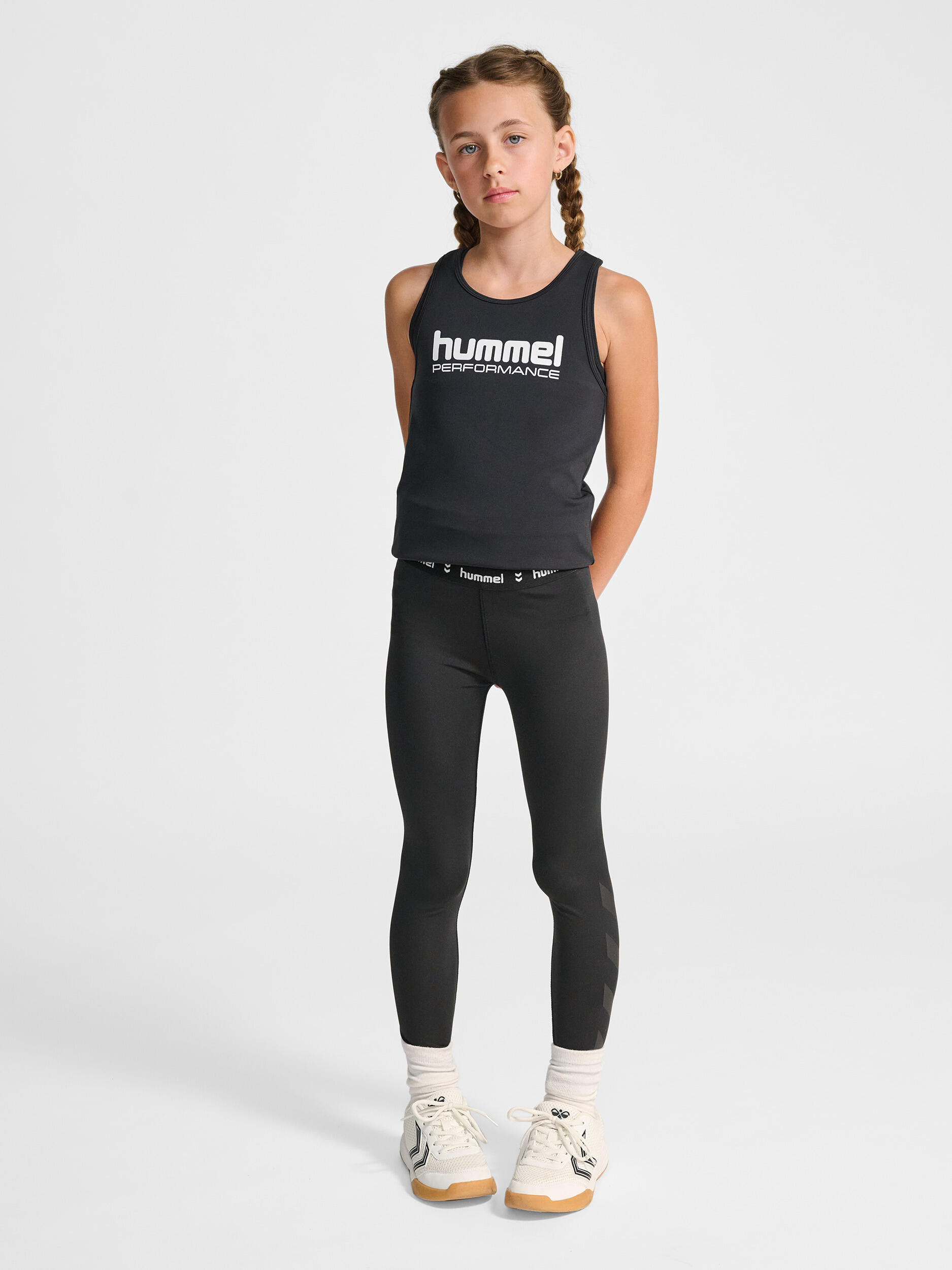 Enfiler Collants Hmljr Pulse Entraînement Fille 3/7
