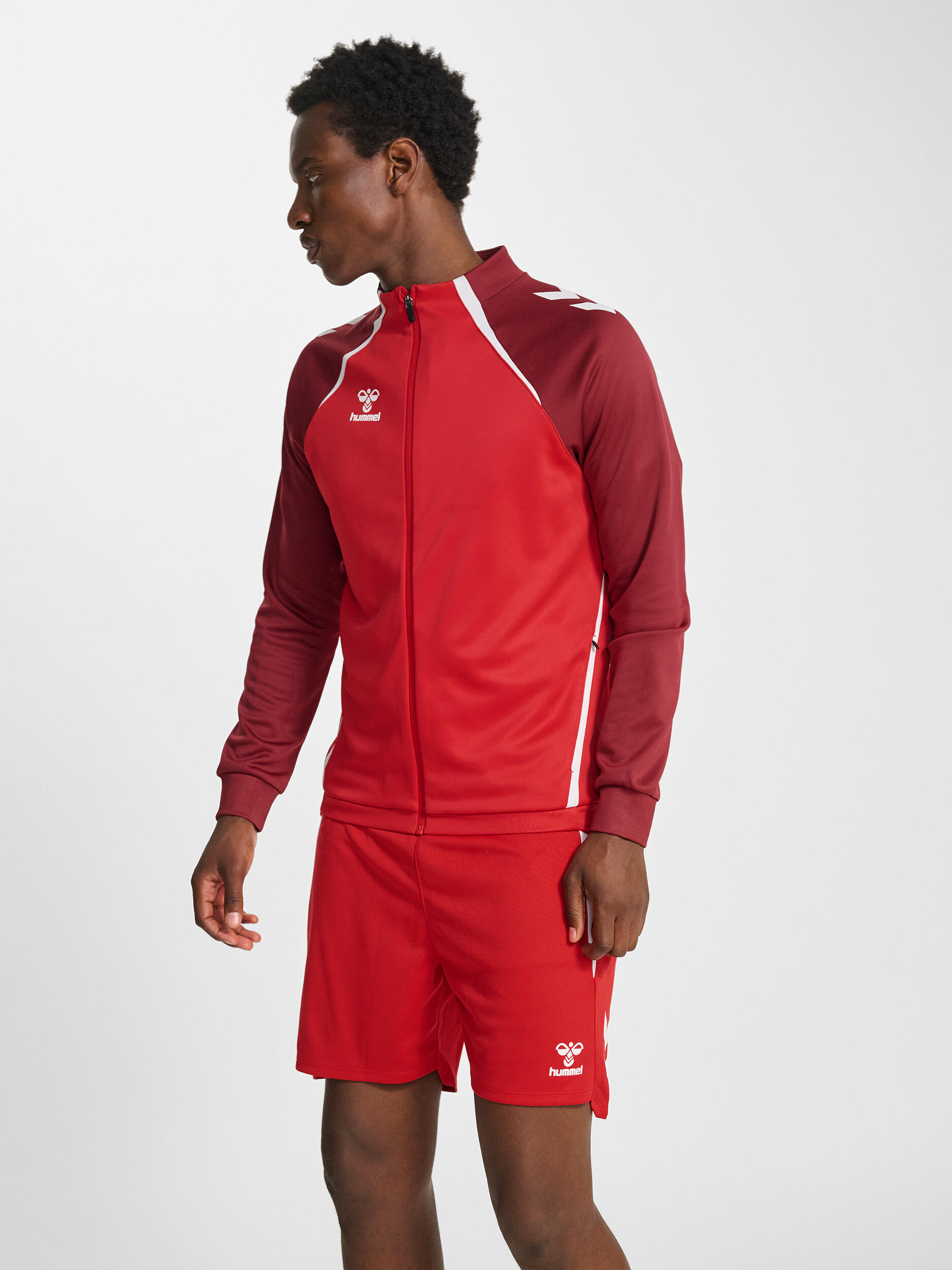 HUMMEL Halve Rits Zip Jasje Hmllead Unisex Volwassene HUMMEL