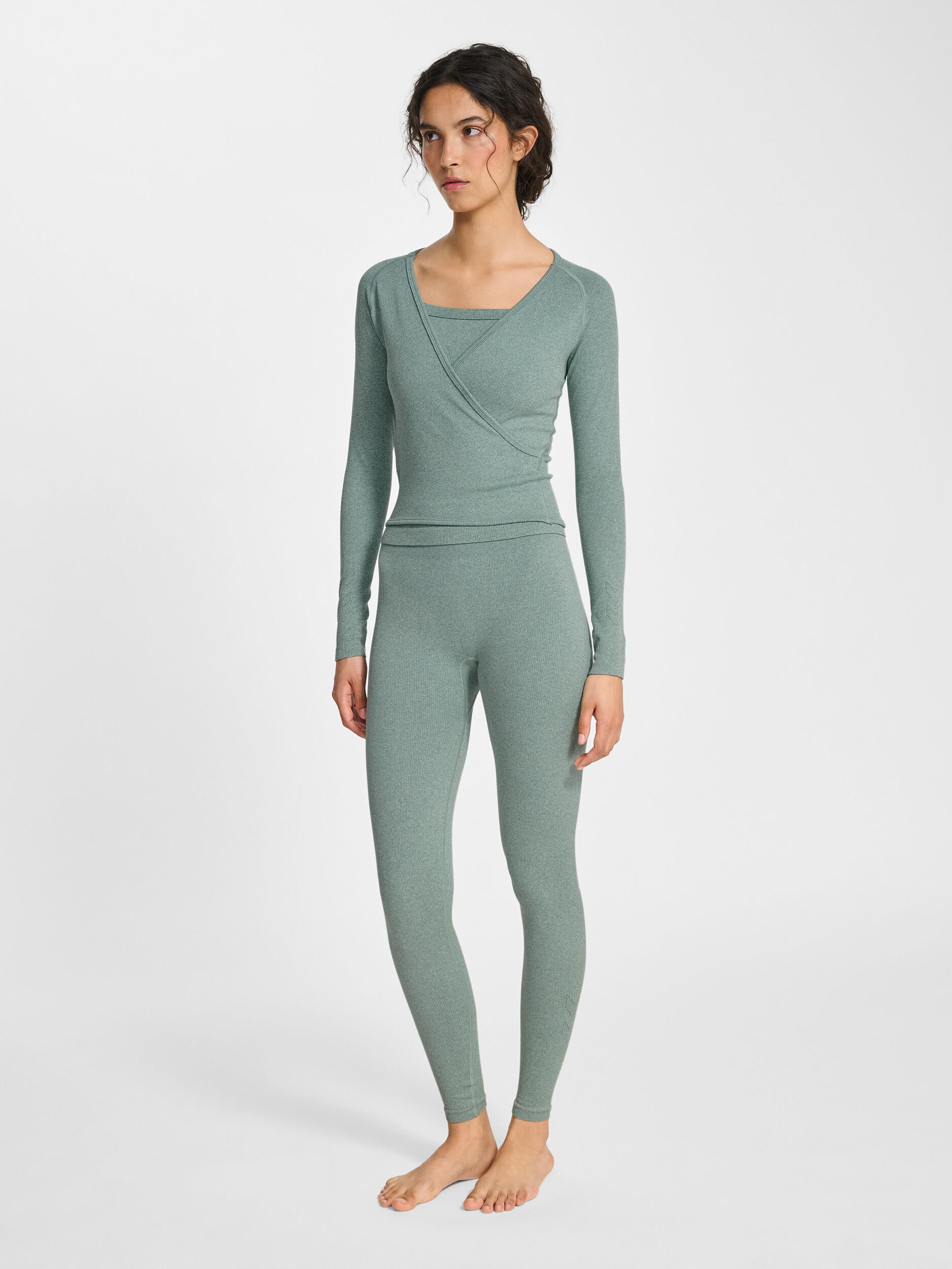 Enfiler T-Shirt Hmlyoga Entraînement Femme 3/7
