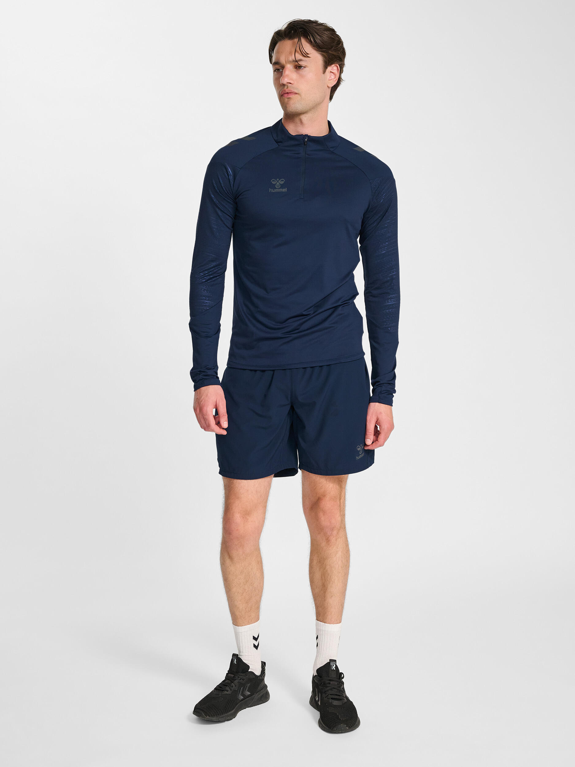 Demie-Fermeture Éclair Zip Sweat-Shirt Hmlpro Adulte HUMMEL 3/7