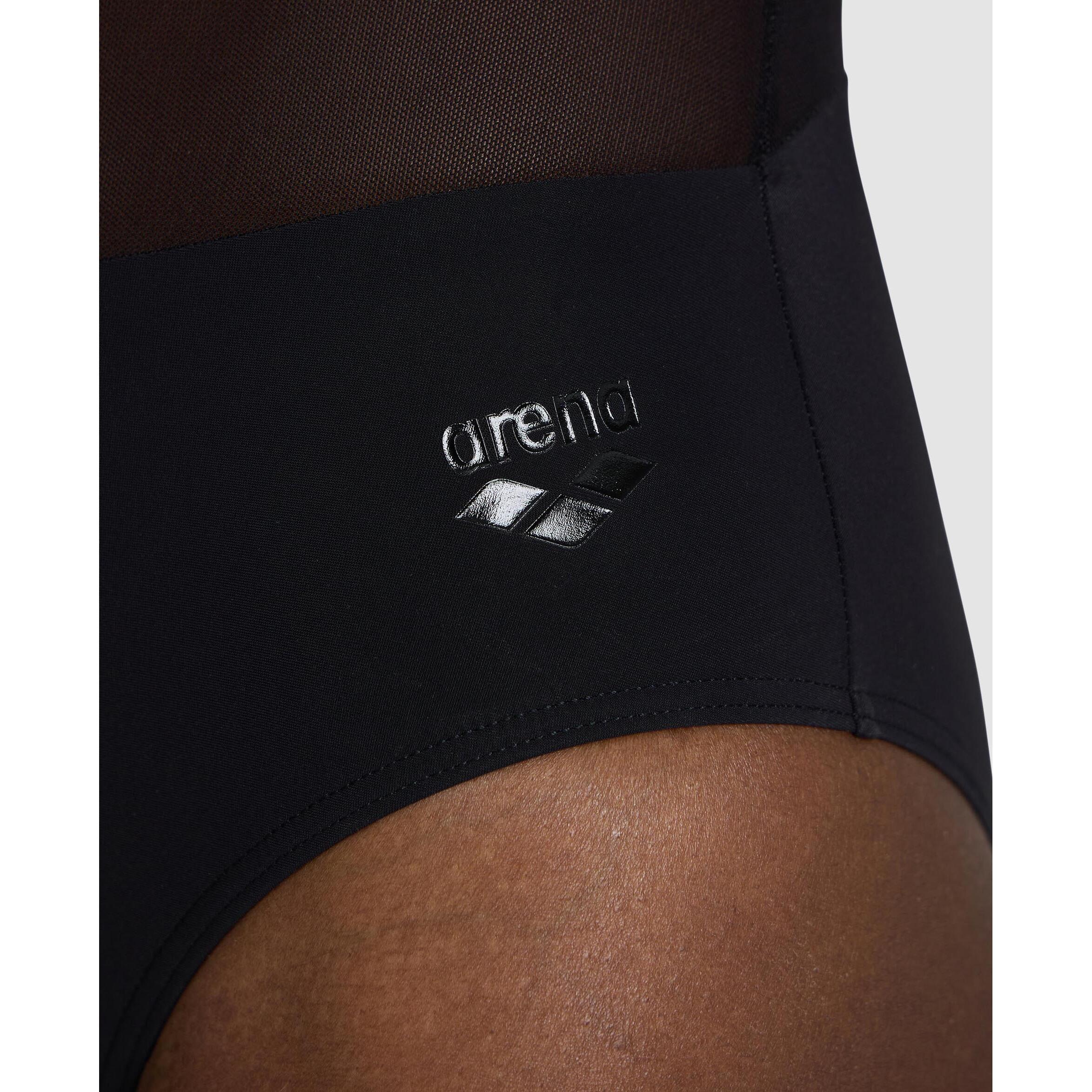 Maillot de Bain Arena Mesh Panels Swimsuit Vent Noir 7/7