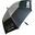 Big Max Aqua UV Golf Paraplu Charcoal Blauw