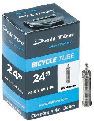 Deli tire binnenband dv10 24 inch - 45 mm - ideaal voor fietsen